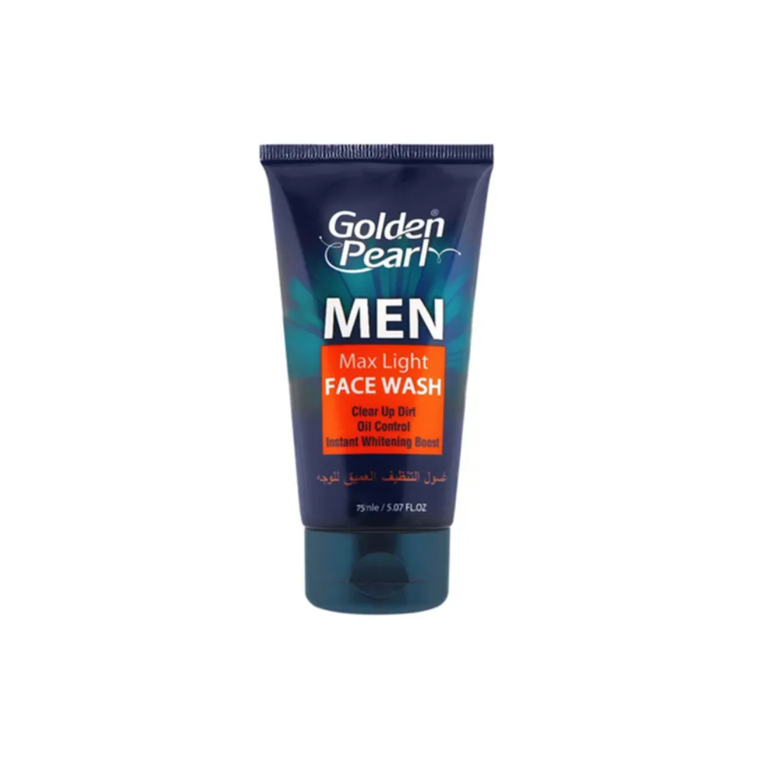 GOLDEN PEARL MEN FACE WASH MAX LIGHT 75ML