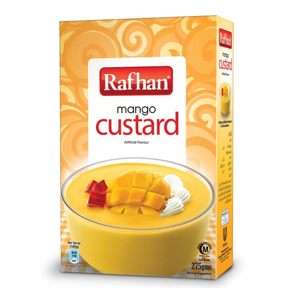 RAFHAN MANGO CUSTARD 275GM