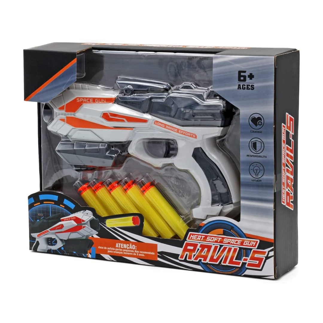 RAVIL-T HEAT SOFT SPACE GUN NO.826-58