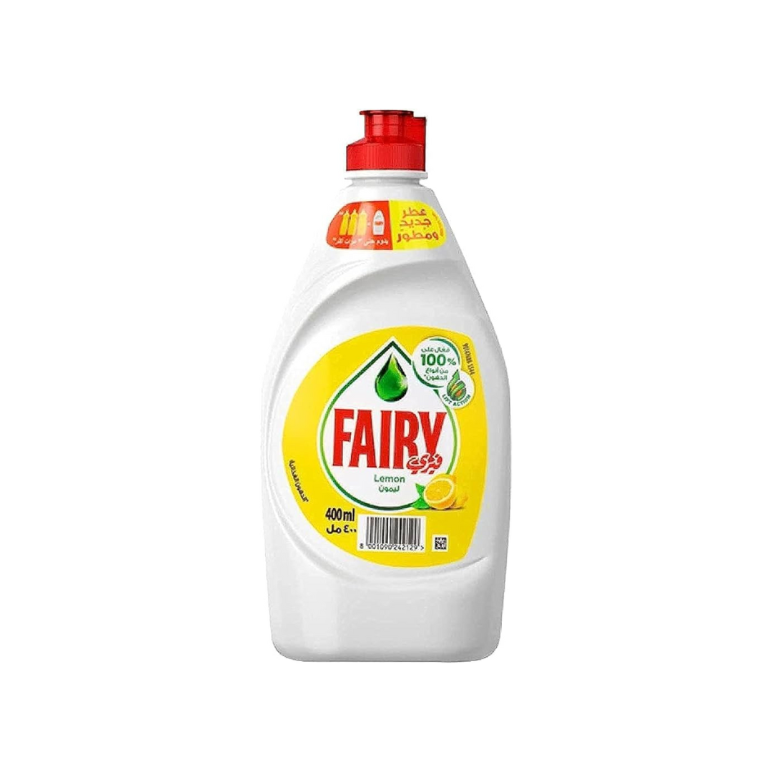 FAIRY LEMON DISHWASHING LIQUID 400ML