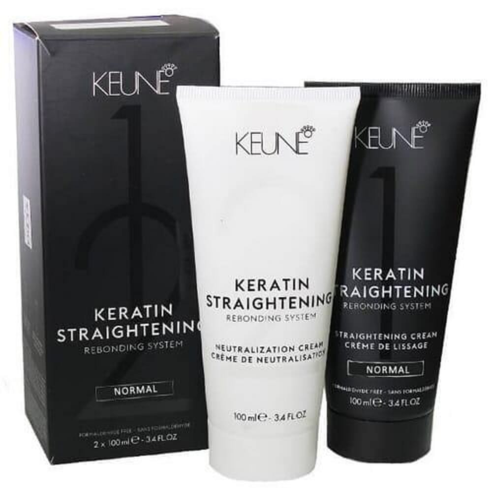 KEUNE KERATIN STRAIGHTENING REBONDING SYSTEM 2 IN 1 NORMAL