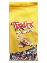 TWIX MINIATURES CHOCOLATE POUCH 220GM