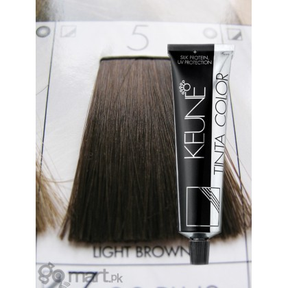 KEUNE TINTA HAIR COLOR LIGHT BROWN 5, 60ML.