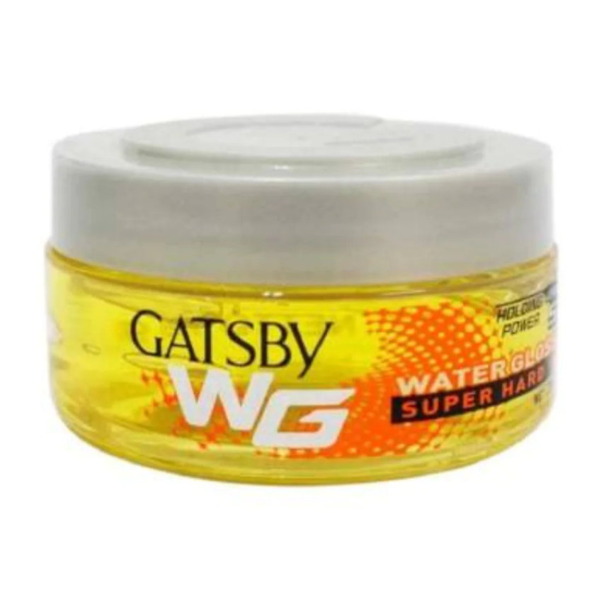 GATSBY HAIR GEL WATER GLOSS SUPER HARD 75GM