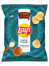 LAYS FLAVOR ICONS SALT & VINEGAR 30GM