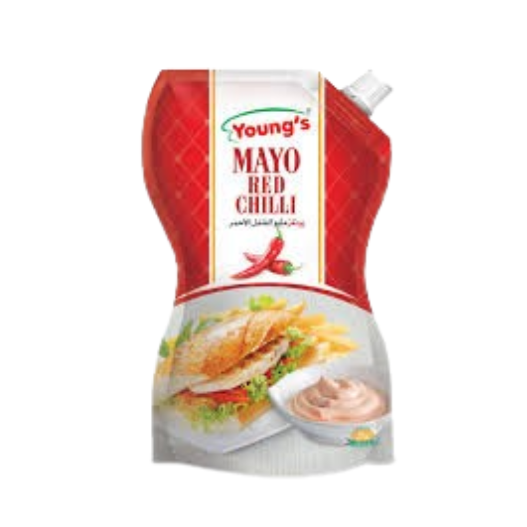 YOUNGS MAYO CHUP SAUCE POUCH 500ML