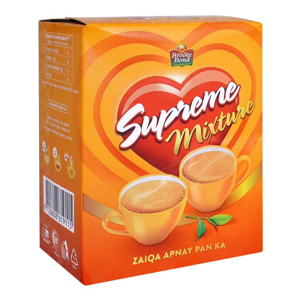 BROOKE BOND SUPREME MIXTURE TEA 160GM