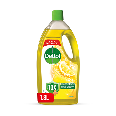 DETTOL FLOOR CLEANER CITRUS 10X 1.8LTR