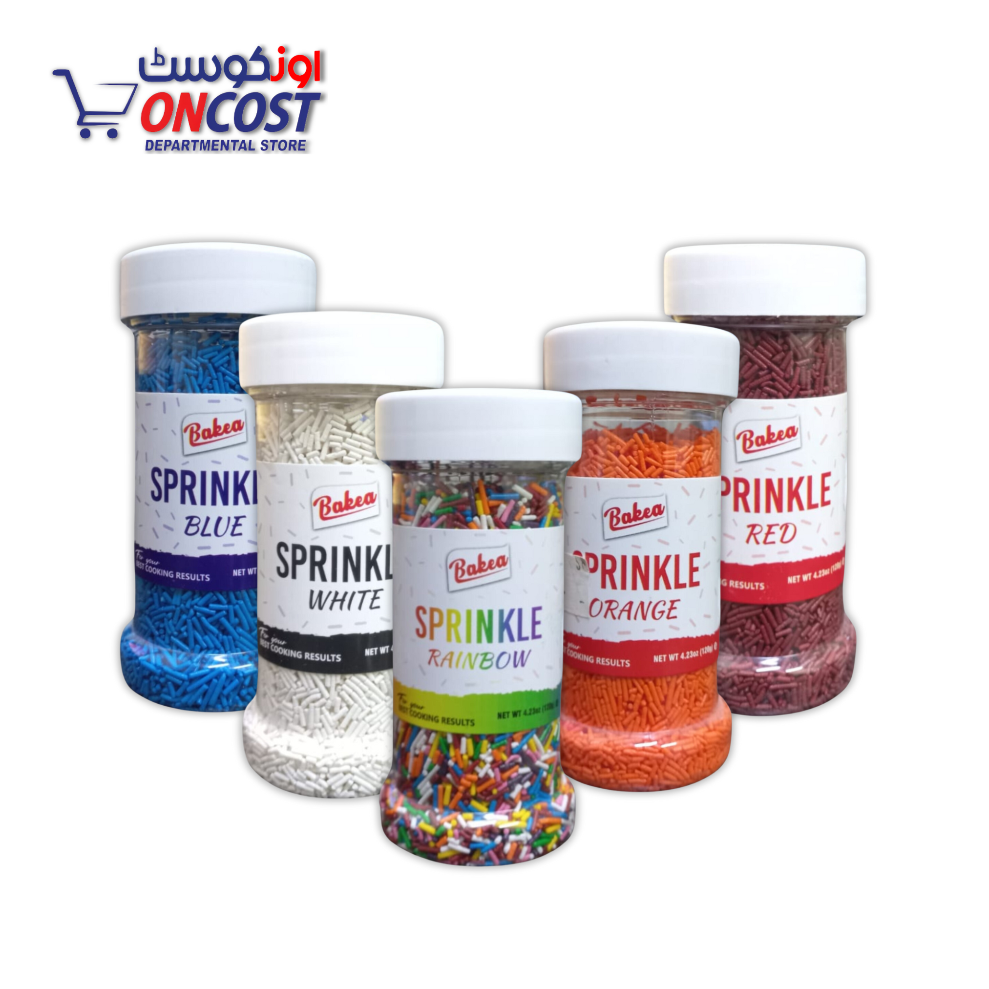 BAKEA SPRINKLE JAR 120GM