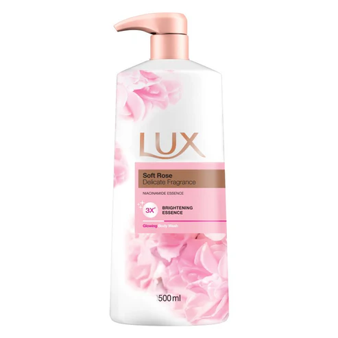 LUX SOFT ROSE BODY WASH 450ML