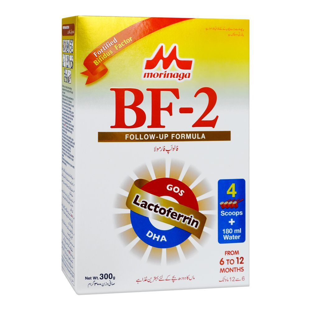 MORINAGA BF-2 FOLLOW-UP FORMULA 300GM 6-12MONTH