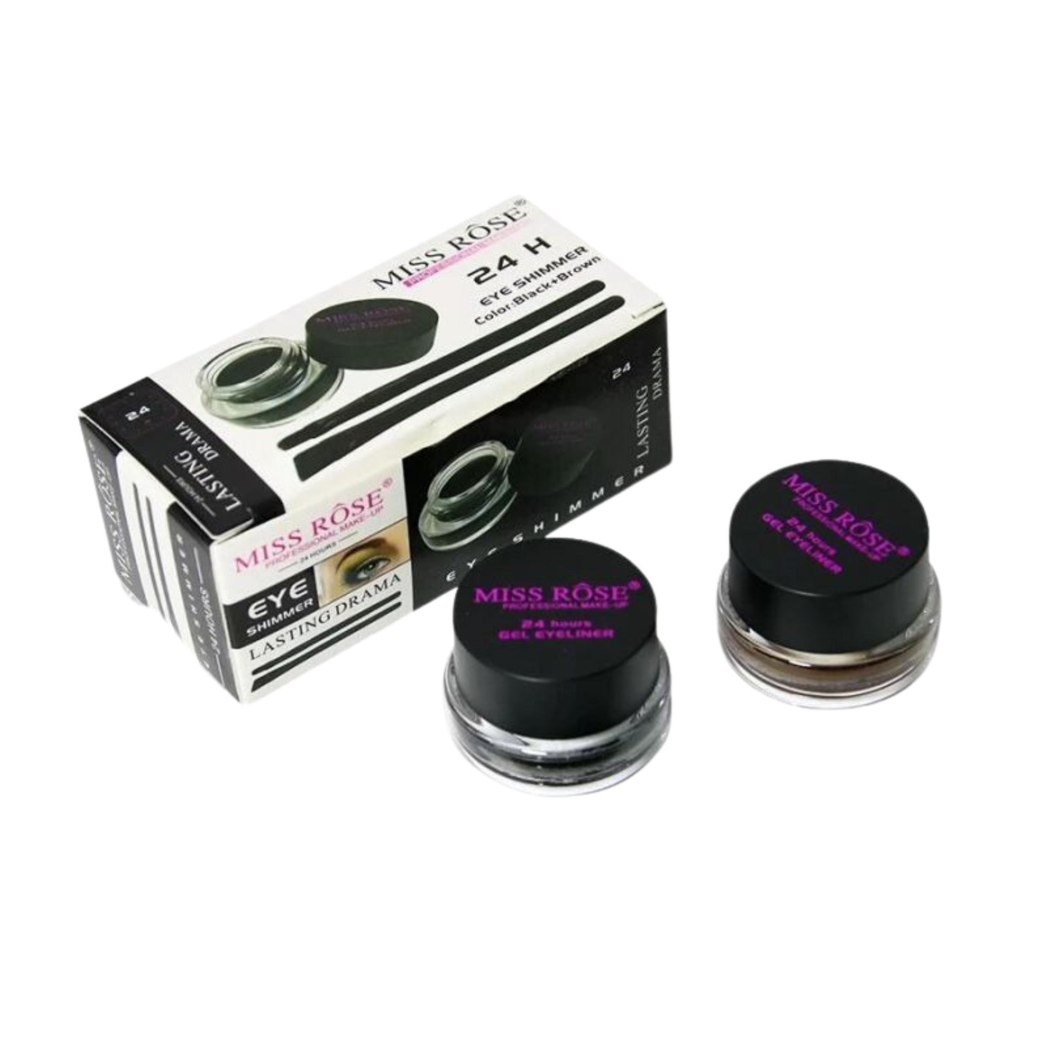 MISS ROSE KAJAL EYE SHIMMER 3GM x2PCS