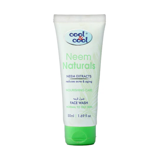 COOL & COOL NEEM NATURALS NOURISHING CARE FACE WASH 50ML