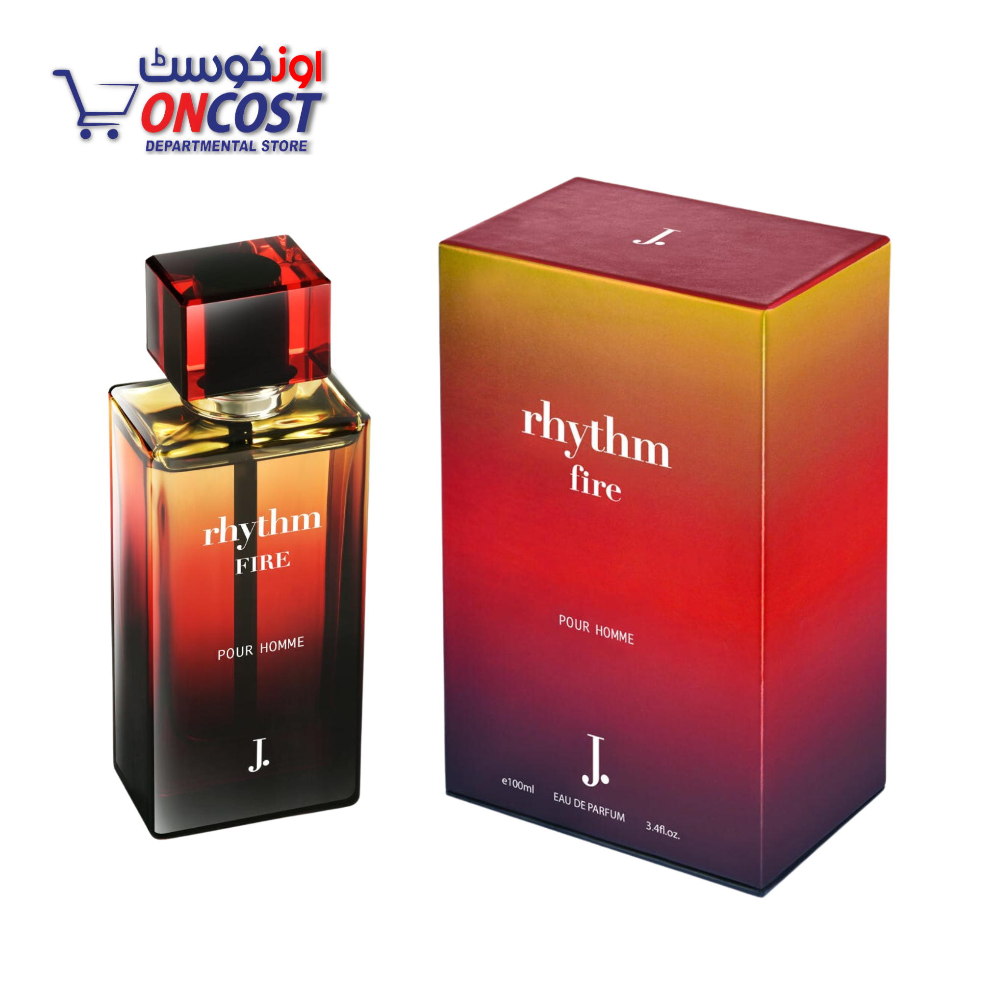 J. RHYTHM FIRE PERFUME FOR MEN 100ML