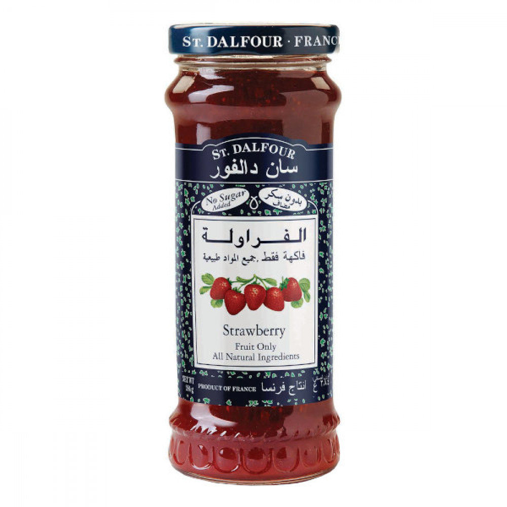 ST DALFOUR STRAWBERRY JAM 284GM