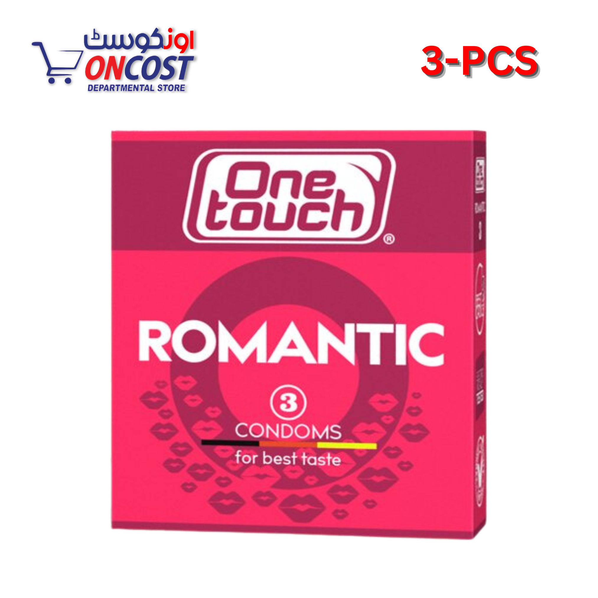 ONE TOUCH ROMANTIC CONDOM 3PCS