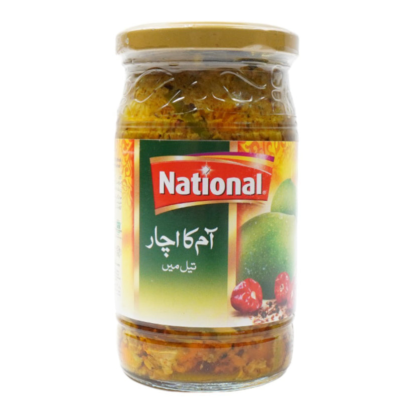 NATIONAL MANGO PICKLE IN OIL JAR 320GM