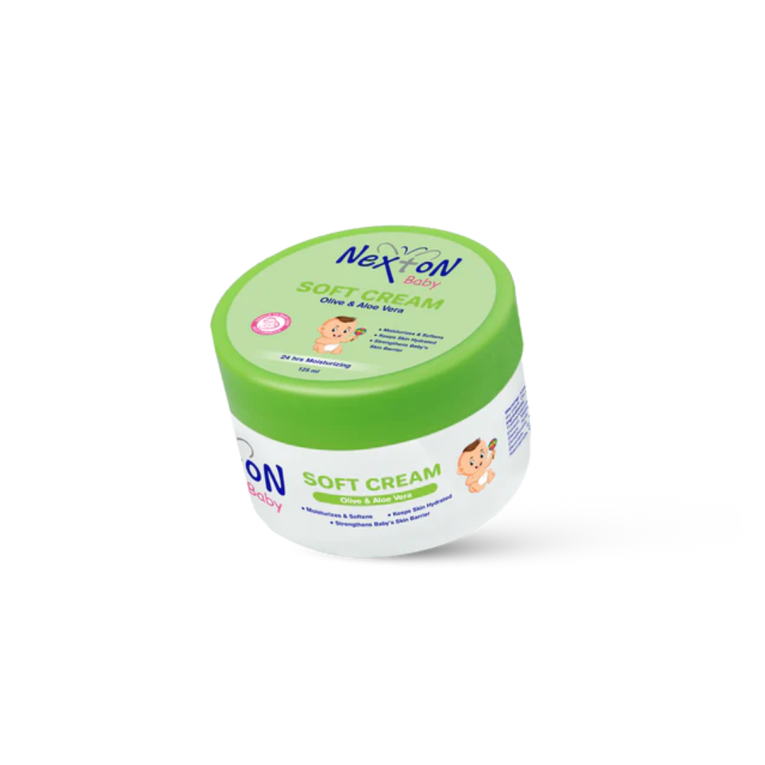 NEXTON BABY SOFT CREAM OLIVE & ALOE VERA 125ML