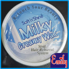 SOFT N SHINE MILKY WAX CREAM 850GM