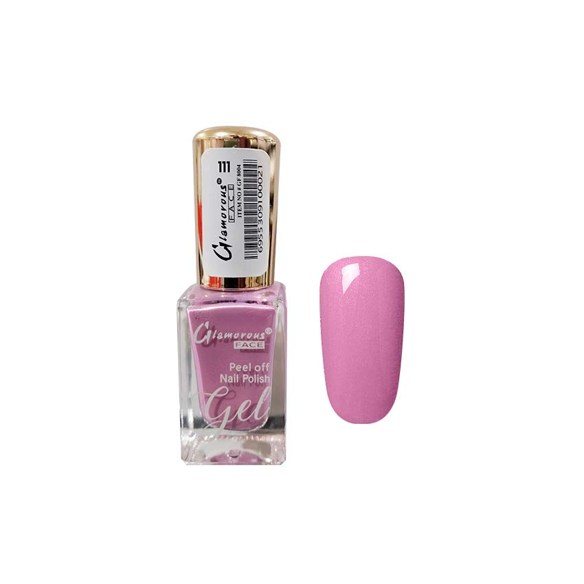 GLAMOROUS FACE PEEL OFF NAIL POLISH GEL 111