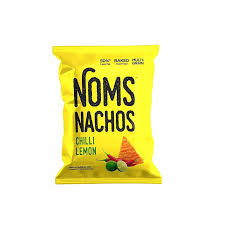 NOMS NACHOS CHILLI LEMON 64GM