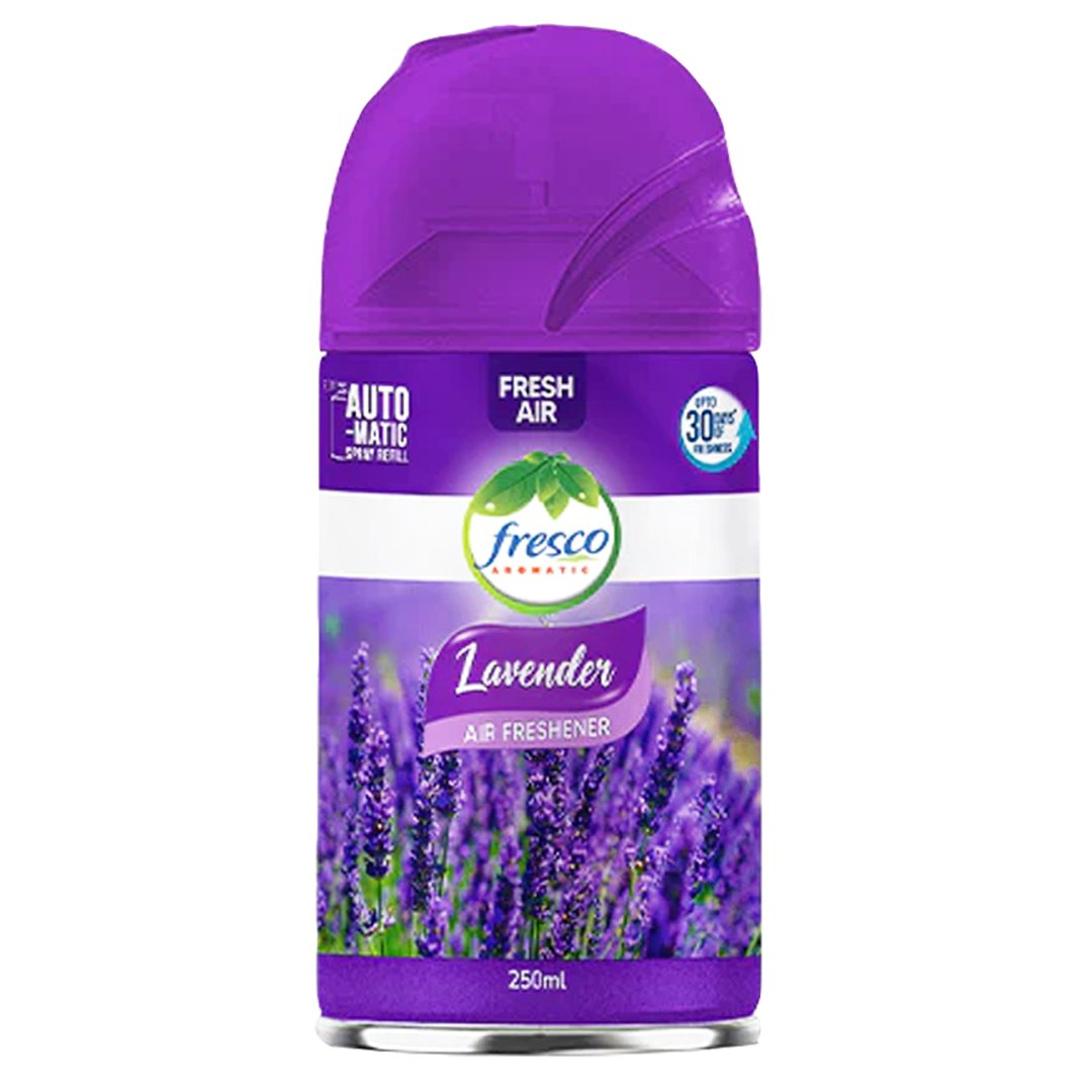 FRESCO AIR FRESHNER SPRAY LAVENDER REFILL 250ML.