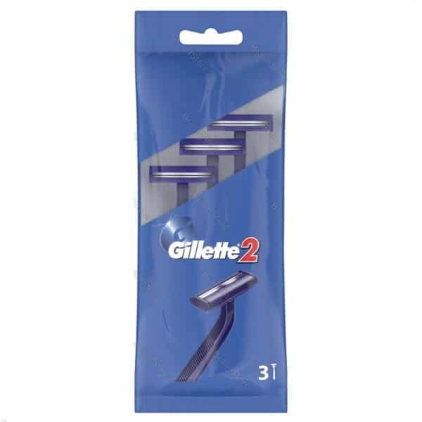 GILLETTE 2 RAZOR 3-PCS