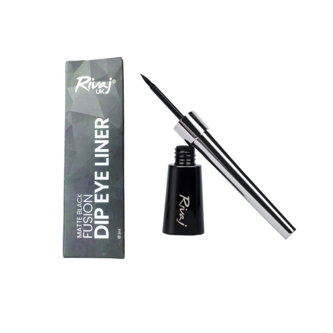 RIVAJ MATTE BLACK FUSION DIP EYE LINER 3ML