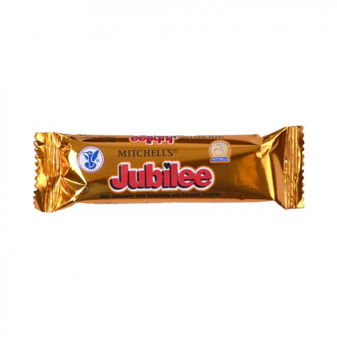 MITCHELLS JUBILEE CHOCOLATE BAR 13GM