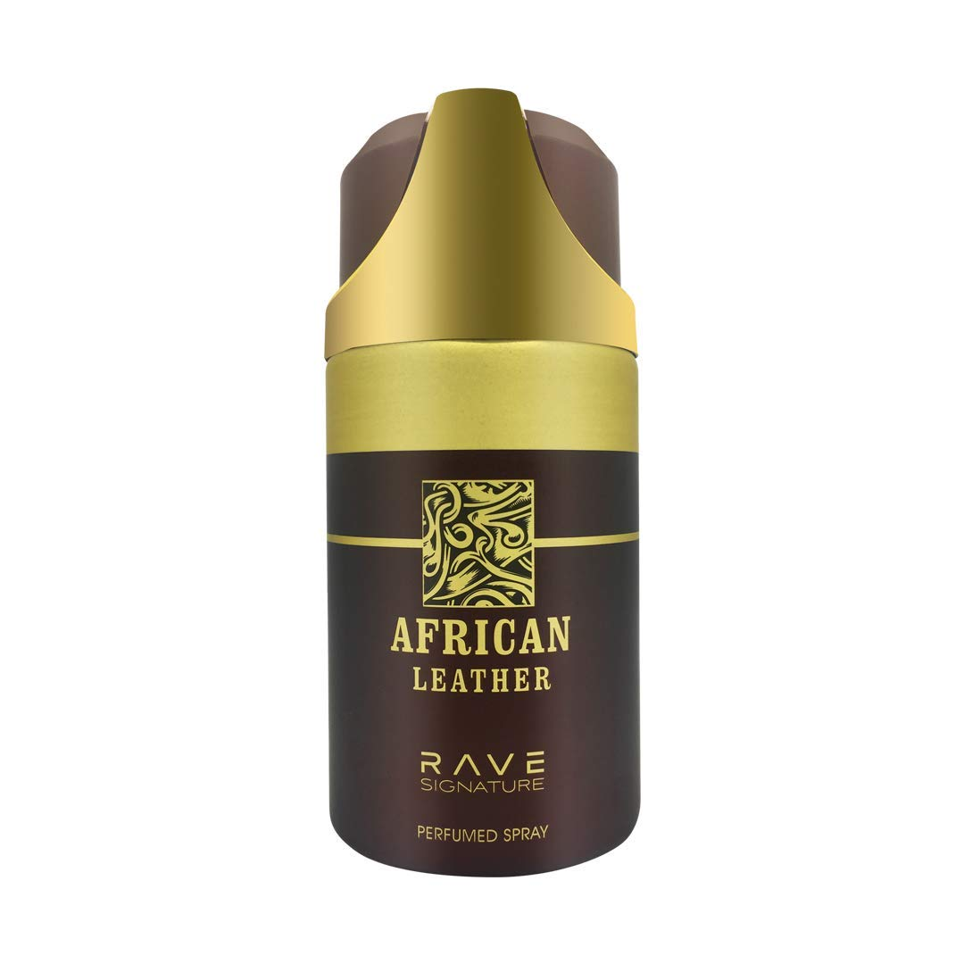 AKAT SIGNATURE AFRICAN LEATHER PERFUMED SPRAY DEODORANT 250ML