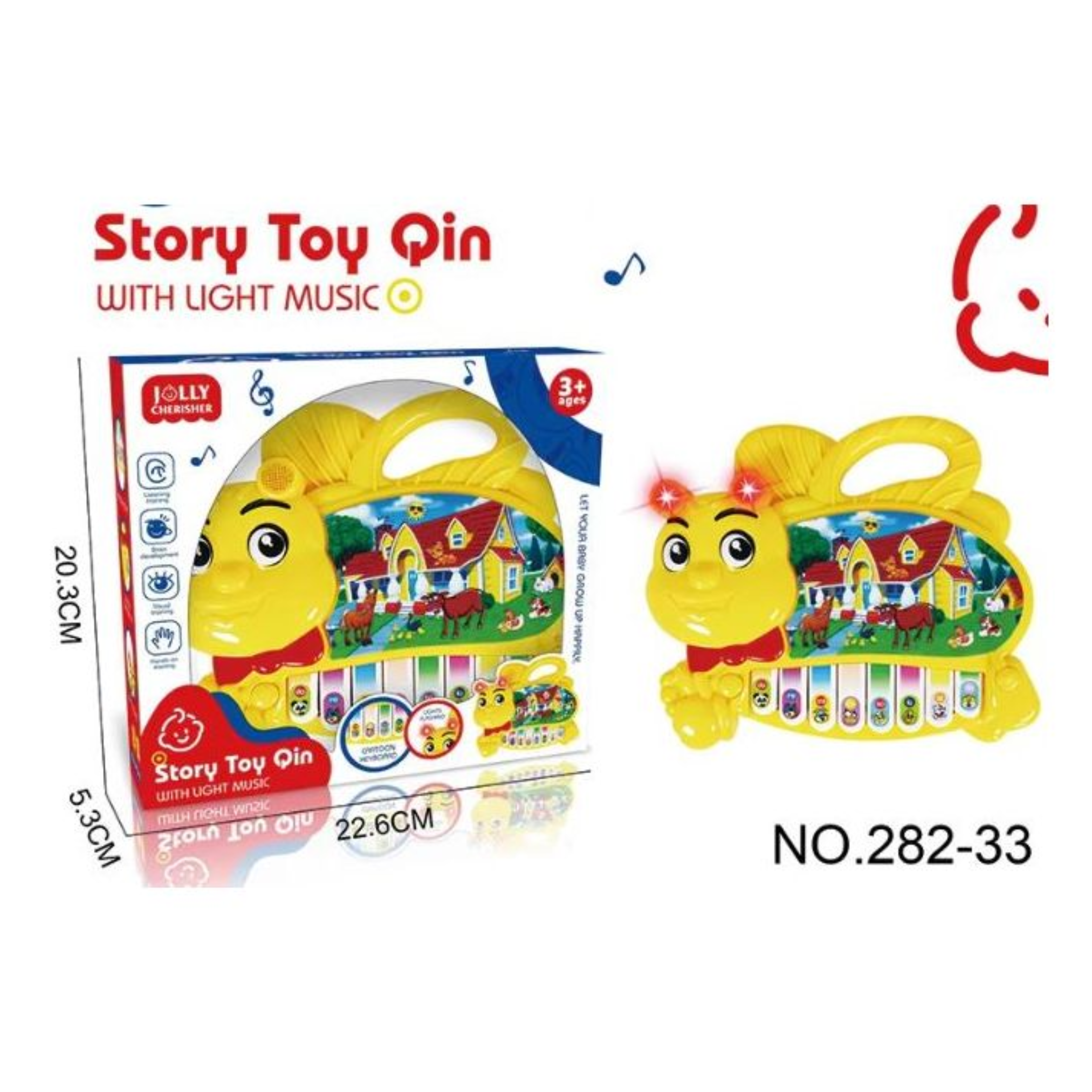 STORY TOY WITH LIGHT & MUSIC 282-33