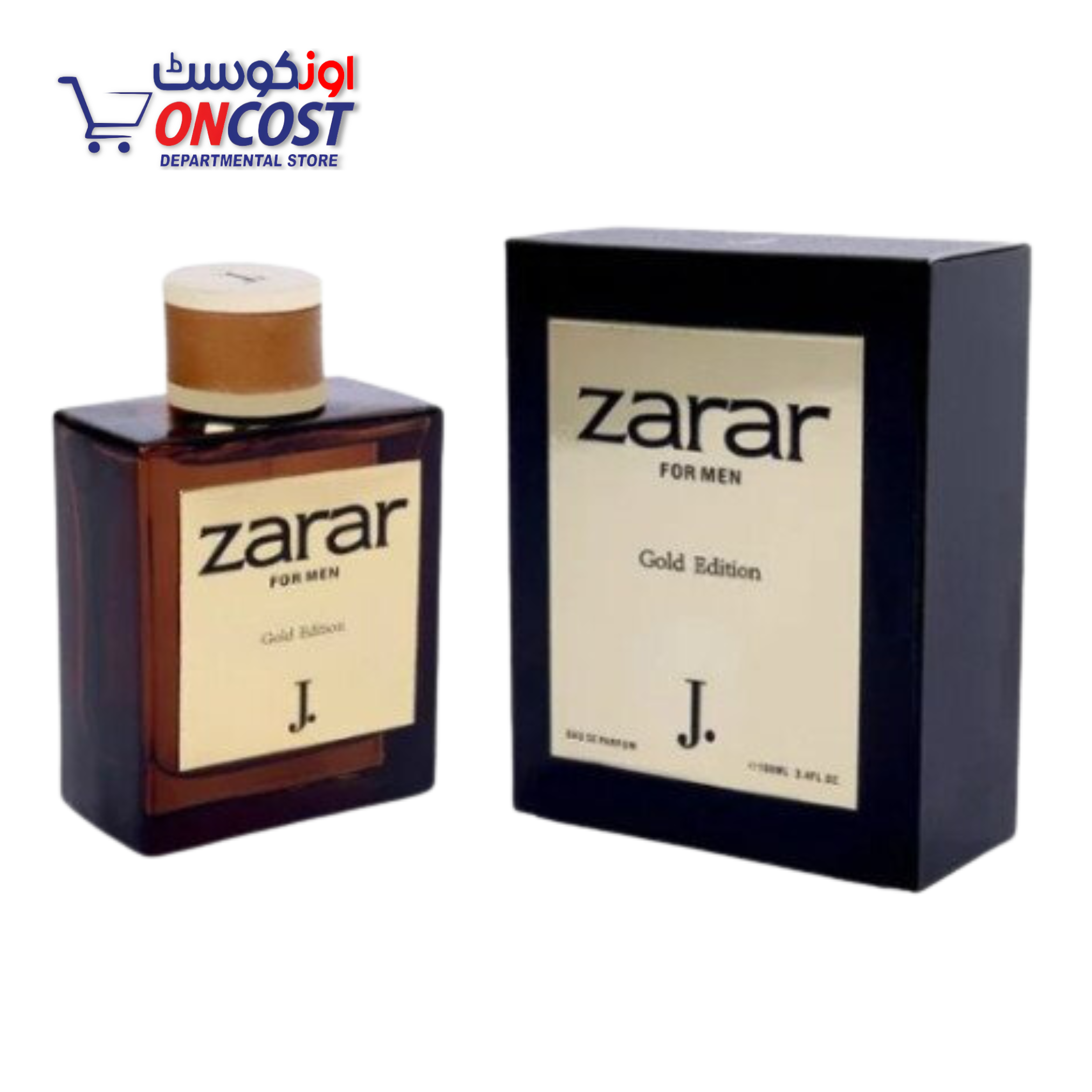 J. ZARAR GOLD EDITION PERFUME FOR MEN 100ML