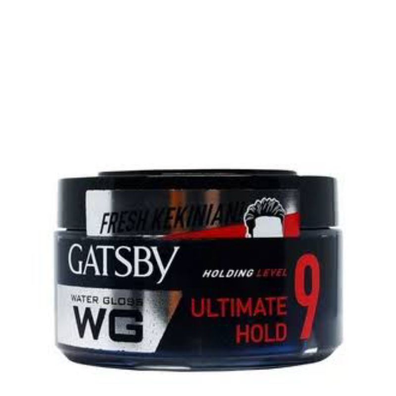 GATSBY HAIR GEL WATER GLOSS HOLDING LEVEL 9 ULTIMATE HOLD 75GM