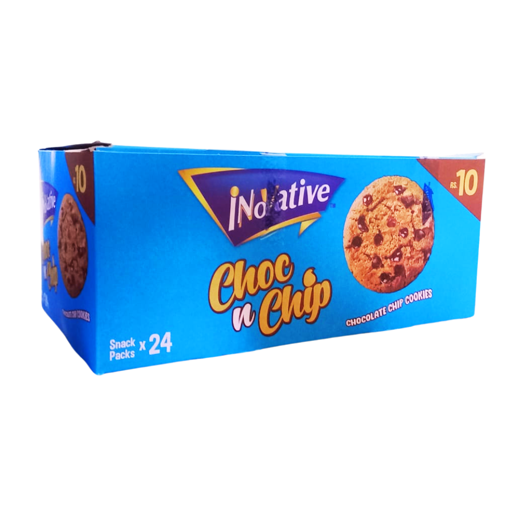 INNOVATIVE CHOC N CHIP COOKIES 14GM 24PCS BOX