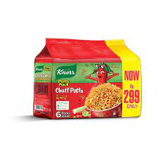 KNORR NOODLES CHATPATTA PROMO PACK 1X6 300GM