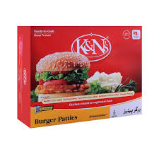 K&N's BURGER PATTIES 6PCS 400GM