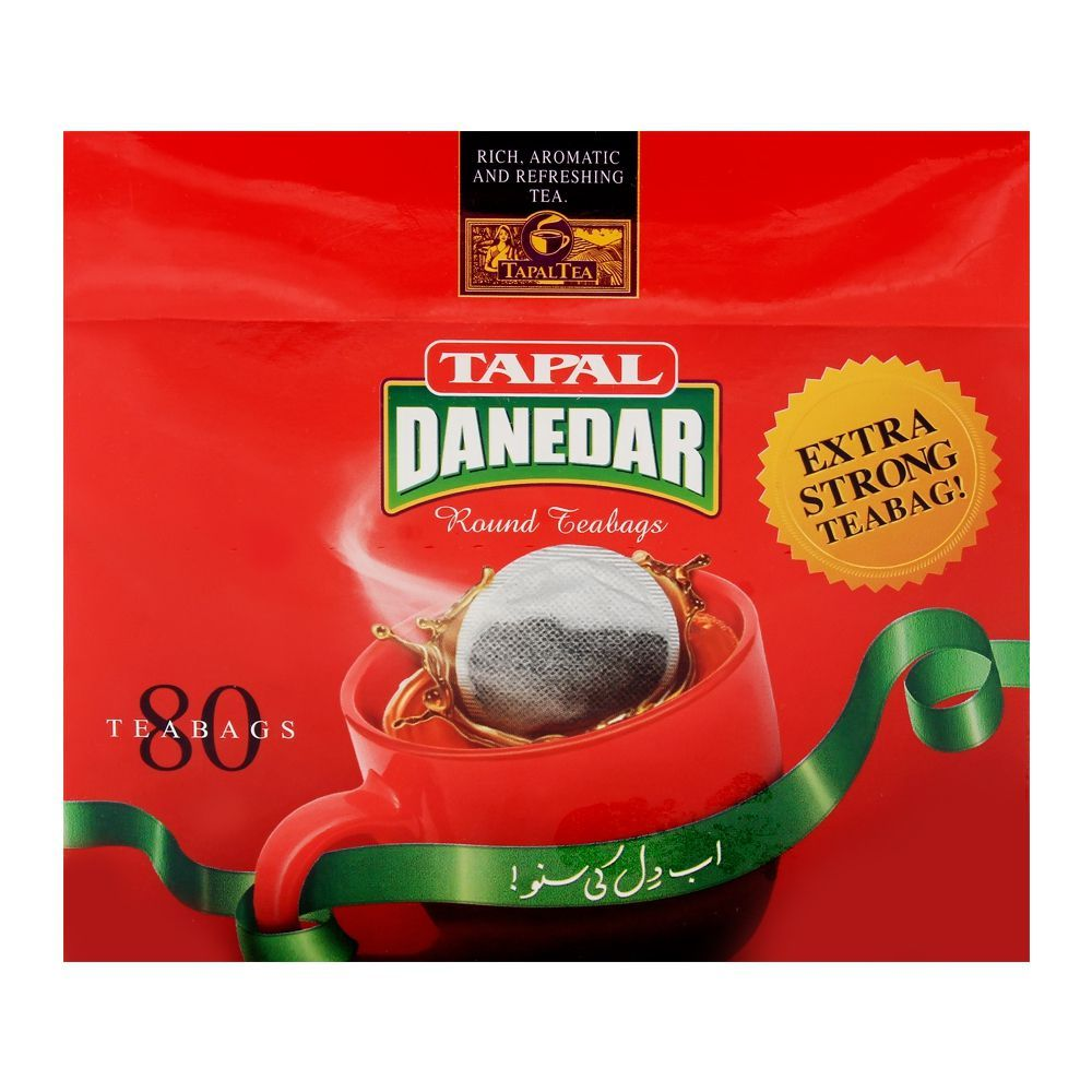 TAPAL DANEDAR 80 ROUND TEA BAGS