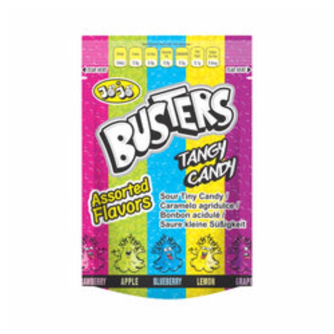 JOJO BUSTERS ASSORTED FLAVORS 50GM