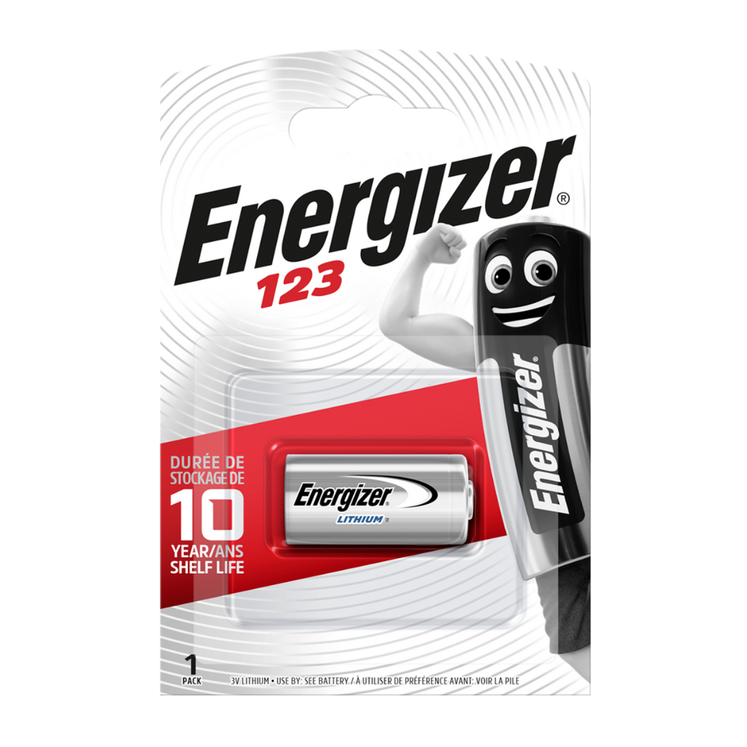 ENERGIZER 123 3V LITHIUM BATTERY