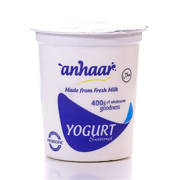 ANHAAR YOGURT SWEETENED 400GM