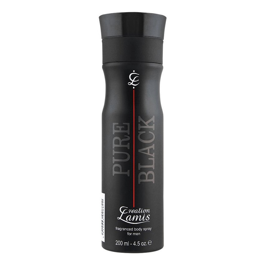 CREATION LAMIS PURE BLACK BODY SPRAY FOR MEN 200ML