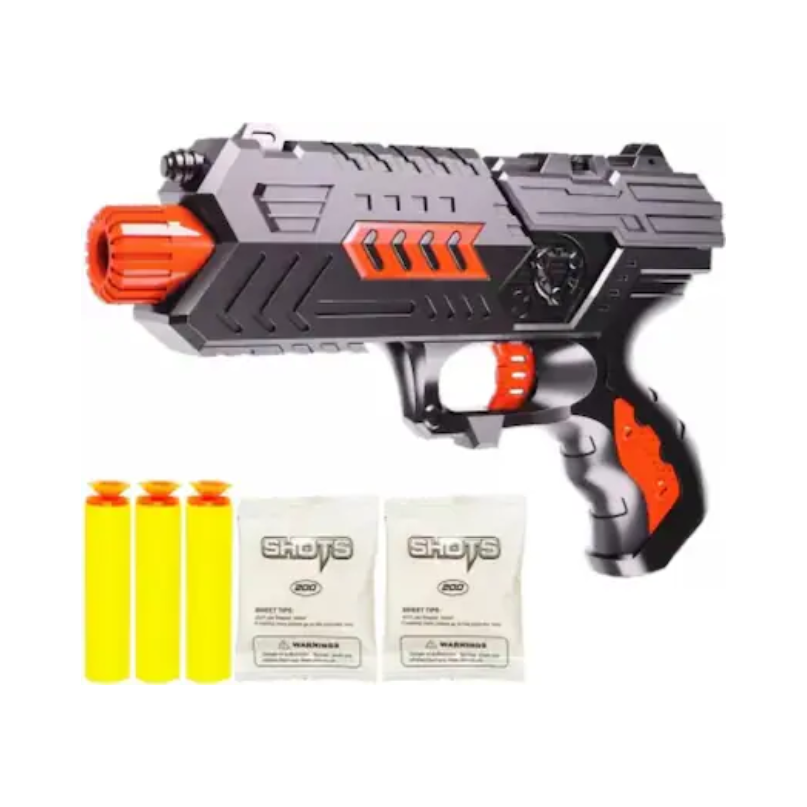BLACK HAWK WATER 7 SOFT BULLET GUN TOY M02+