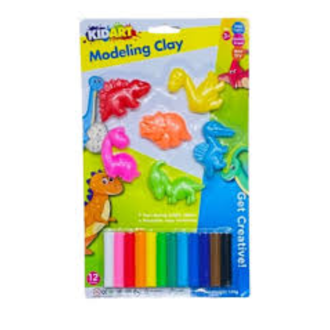 TOOLY MCDELINE CLAY 8 COLORS + 6 MOLDS