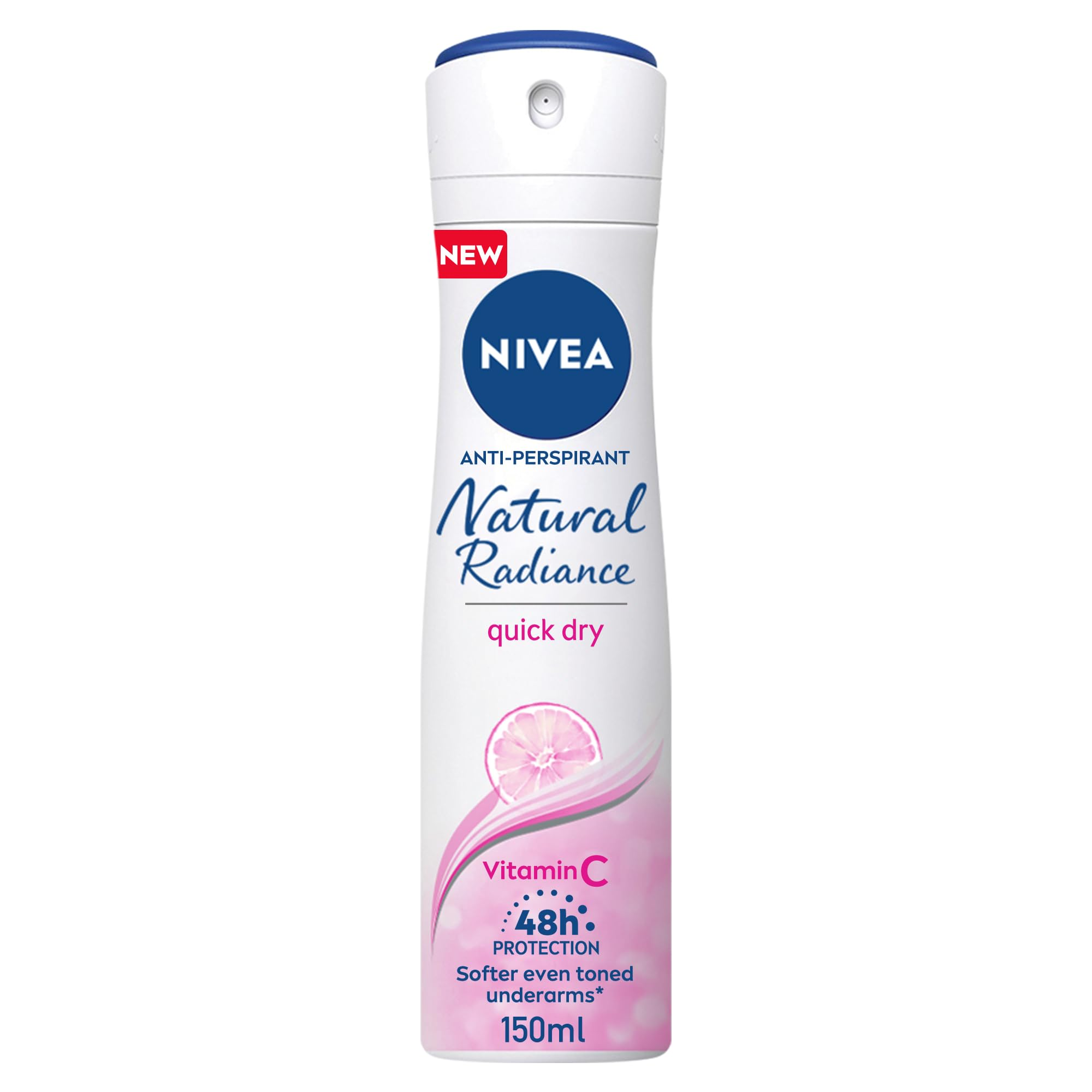 NIVEA ANTI-PERSPIRANT NATURAL RADIANCE DEODORANT 150ML