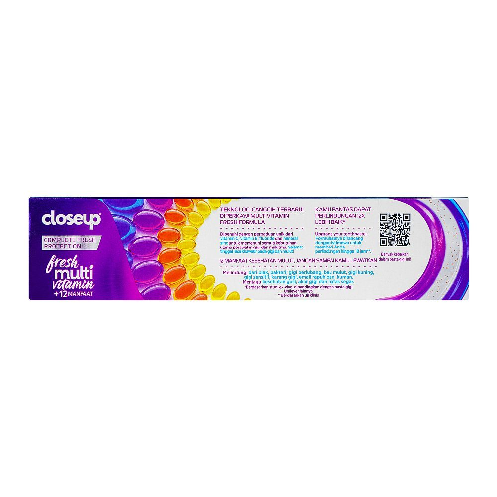 CLOSEUP TOOTHPASTE FRESH MULTI VITAMIN 160GM