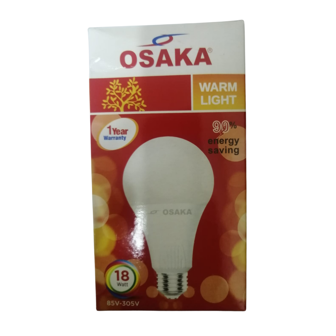 OSAKA LED BULB WARM LIGHT 18W SCREW TYPE