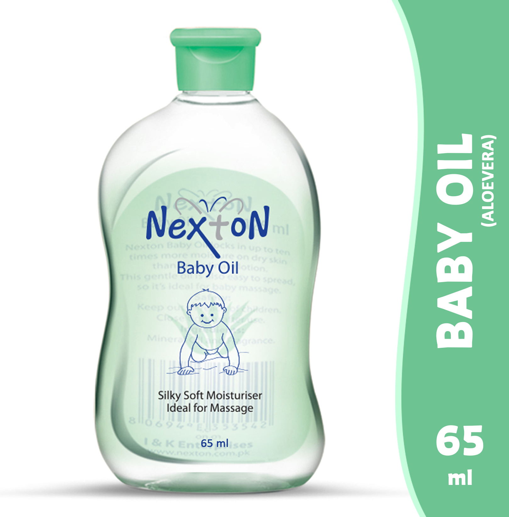 NEXTON BABY OIL ALOE VERA 65ML