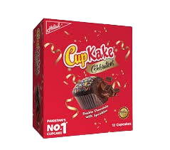 HILAL CUP KAKE DOUBLE CHOCOLATE WITH SPRINKLES 12PCS BOX