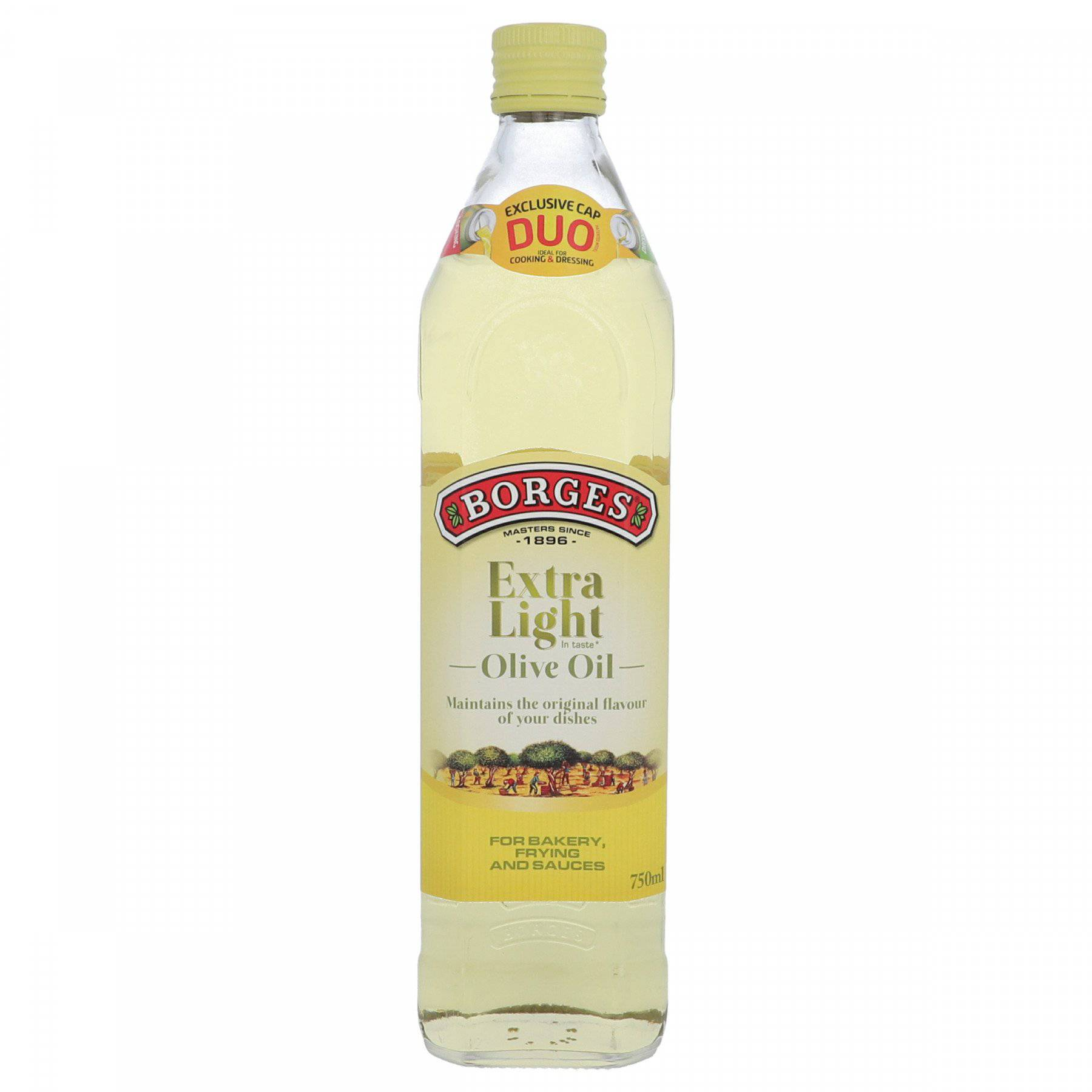 BORGES EXTRA LIGHT OLIVE OIL 750ML