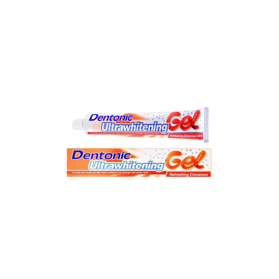 DENTONIC ULTRAWHITENING GEL REFRESHING CINNAMON GEL 70GM.